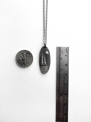 Sterling Lake Necklace