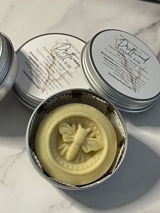 Solid Lotion Bars + Tin