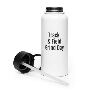 Stainless steel water bottle with a straw lid - L2N2