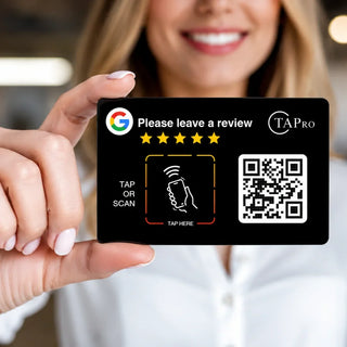 NFC Google Review Sticker (3M Adhesive) Plate for Surfaces