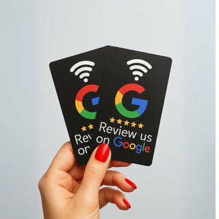 Smart NFC Google Review Card - Retail & Restaurant GMB Booster