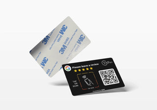 Google Review QR Code Card  | 3M NFC Chip Technology - TAPro