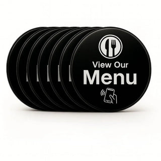 NFC Digital Restaurant Menu - Countertop One-Tap Table Sign