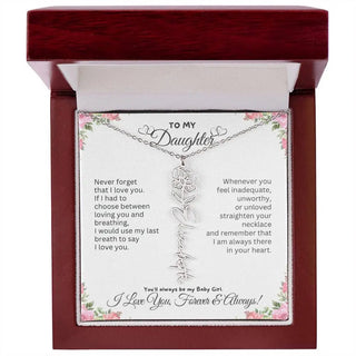 Birth Flower Necklace for Mom | Meaningful Mother's Day Gift from Daughter
