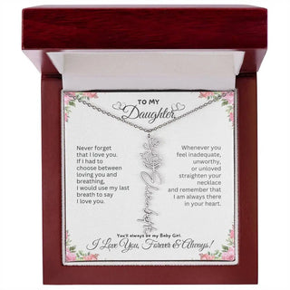 Birth Flower Necklace for Mom | Meaningful Mother's Day Gift from Daughter