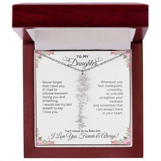 Birth Flower Necklace for Mom | Meaningful Mother's Day Gift from Daughter