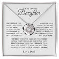 Dad's Love Necklace for Daughter