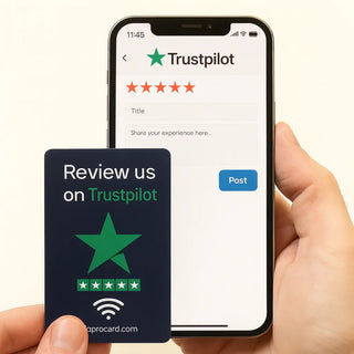 Smart NFC Review Card – Instant Customer Reviews Across Your Platform