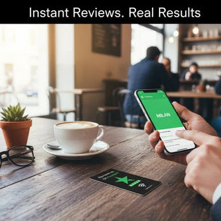 Smart NFC Review Card – Instant Customer Reviews Across Your Platform