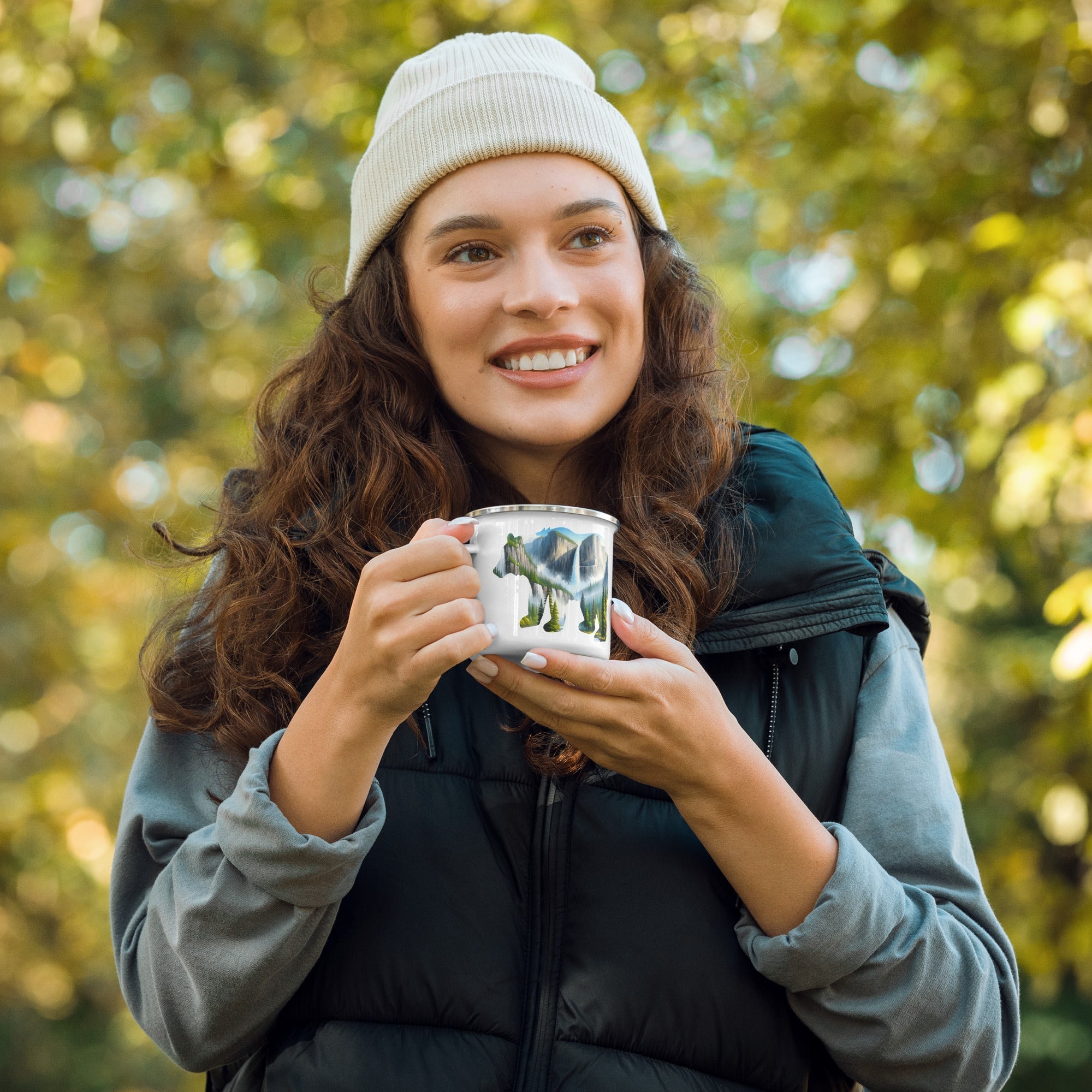 Yosemite Valley Bear Durable Camp Mug